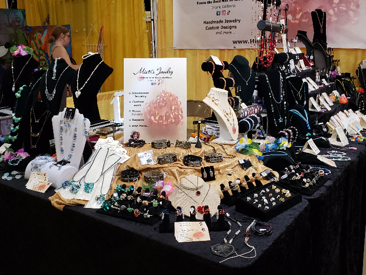 Msiti's Jewelry Booth