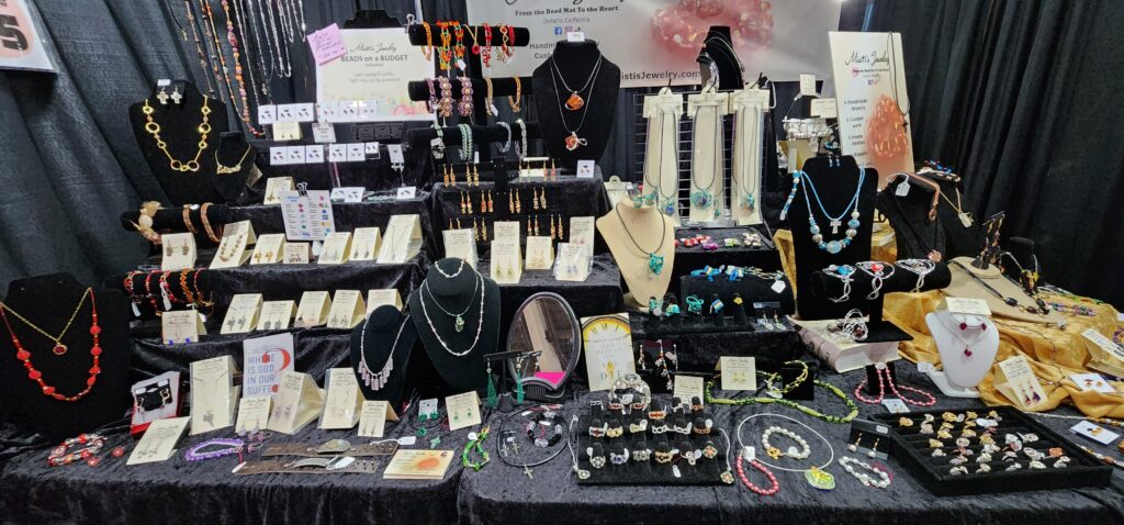 Misti's Jewelry LA County Fair Booth